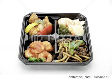 4 kinds of Chinese lunch 68586440