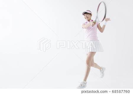 打網球的女人 68587760