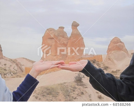Turkey Cappadocia's camel rock hand ride photo Turkey Cappadocia's camel rock hand ride photo 68588266