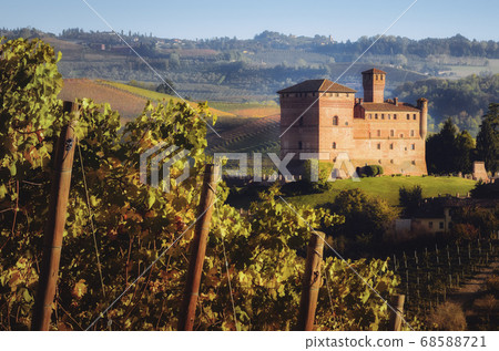 the castle of Grinzane Cavour, italy the castle of Grinzane Cavour, italy 68588721