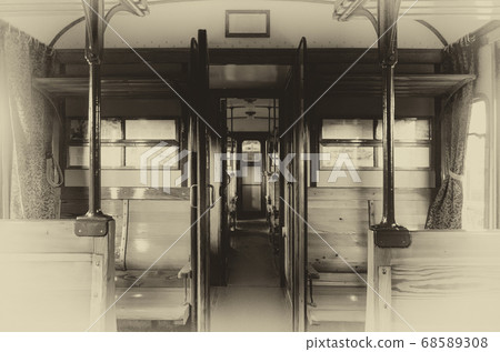 interior of a Centoporte compartment train coach interior of a Centoporte compartment train coach 68589308