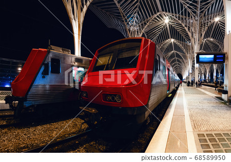 oriente train station in lisbon, portugal oriente train station in lisbon, portugal 68589950