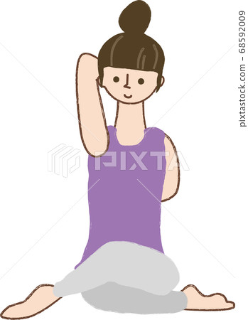 Women who do yoga 68592009