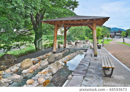 [Yuhara Onsen (Hanzaki Footbath)] Hoei, Maniwa City, Okayama Prefecture 68593673