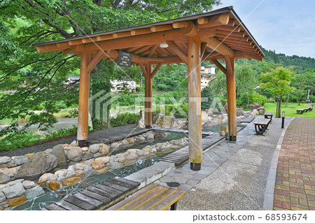 [Yuhara Onsen (Hanzaki Footbath)] Hoei, Maniwa City, Okayama Prefecture 68593674