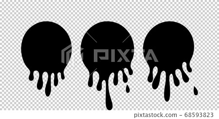Paint dripping. Current paint, stains. Current Paint dripping. Current paint, stains. Current 68593823