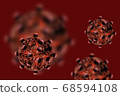 Image of new coronavirus 68594108