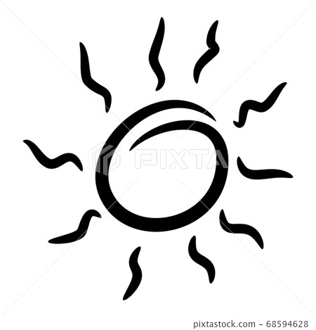 Design elements funny doodle sun Design elements funny doodle sun 68594628