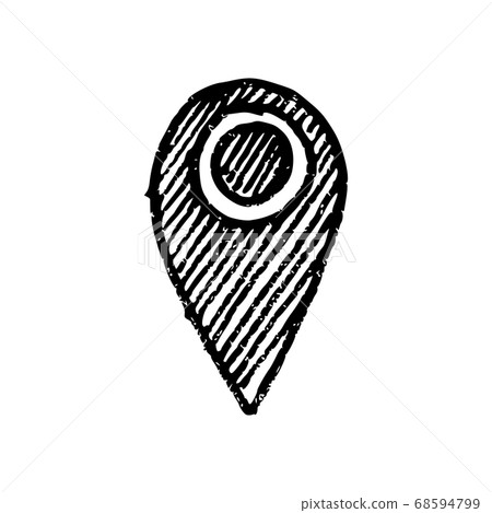 hand drawn Coordinates Location Point Gps, map hand drawn Coordinates Location Point Gps, map 68594799