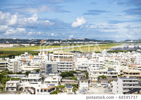 Futenma Airfield seen from Kakazu Heights Park Futenma Airfield seen from Kakazu Heights Park 68595737