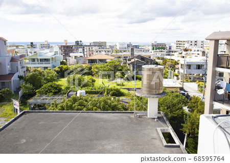 沖繩縣宜野灣市城市景觀 沖繩縣宜野灣市城市景觀 68595764