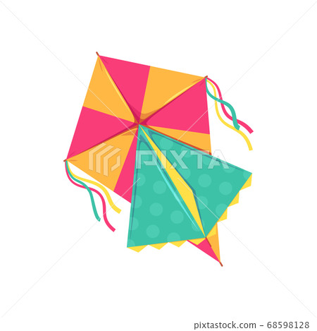 Flying kite, entertainment and active pastime Flying kite, entertainment and active pastime 68598128