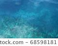 湛藍的大海和珊瑚 68598181