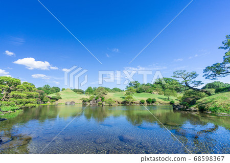 熊本縣熊本市中央區水前寺上水園和水前寺公園 68598367