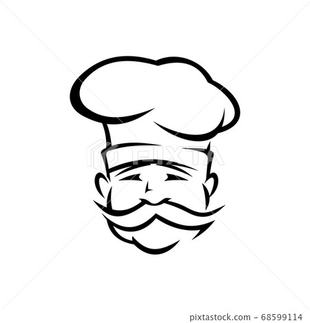 Portuguese chef outline vector illustration Portuguese chef outline vector illustration 68599114