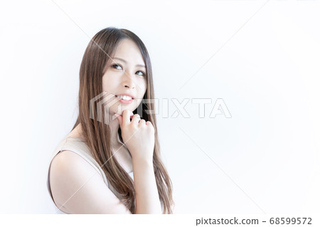 女模特業務的女人 女模特業務的女人 68599572