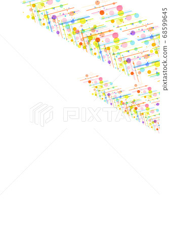 Colorful dot pattern texture 68599645
