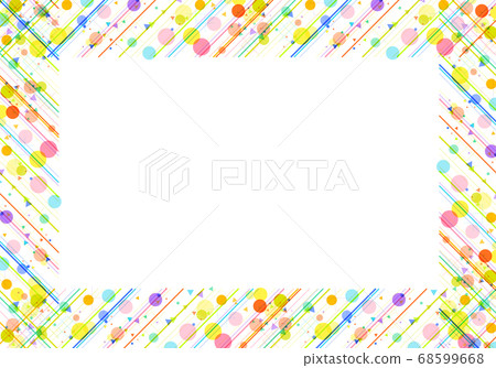 Colorful dot pattern texture 68599668