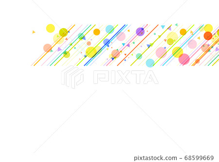 Colorful dot pattern texture 68599669
