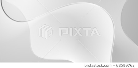 Light grey smooth liquid waves abstract background - Stock Illustration ...