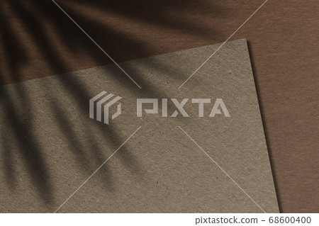 Craft texture paper background with shadow. Craft texture paper background with shadow. 68600400