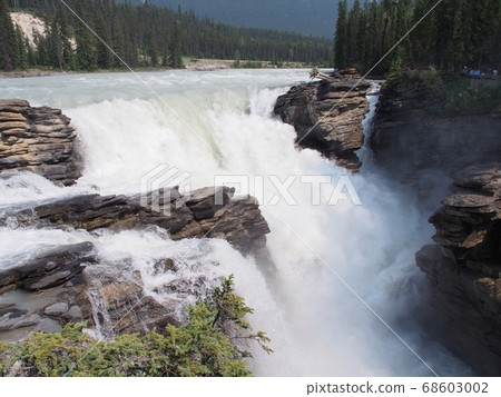 Canada Icefields Parkway Athabasca Falls Canada Icefields Parkway Athabasca Falls 68603002