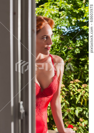 On the balcony On the balcony 68603978