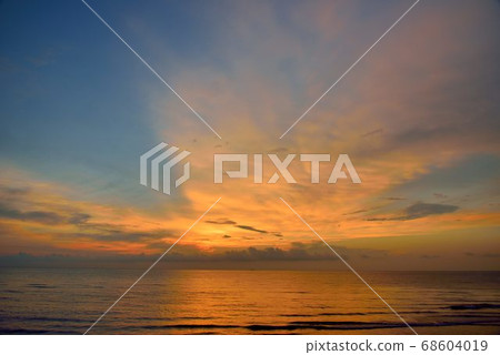Island-like seaside scenery Humanities, Hsinchu, Taiwan. 68604019