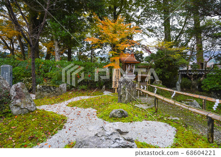 秋天的吉野山吉水神社惠比壽神社 68604221