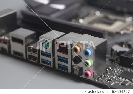 Computer component Backpanel USB Audio and Computer component Backpanel USB Audio and 68604297