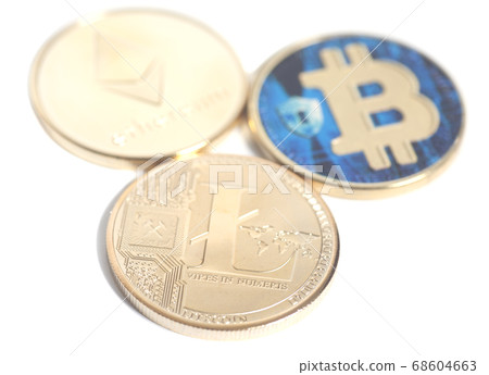 Golden Ethereum,Litecoin and Bitcoin Golden Ethereum,Litecoin and Bitcoin 68604663