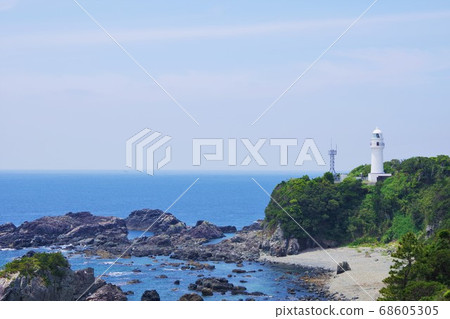 Wakayama Prefecture Kushimoto Town Shiomisaki Lighthouse Wakayama Prefecture Kushimoto Town Shiomisaki Lighthouse 68605305