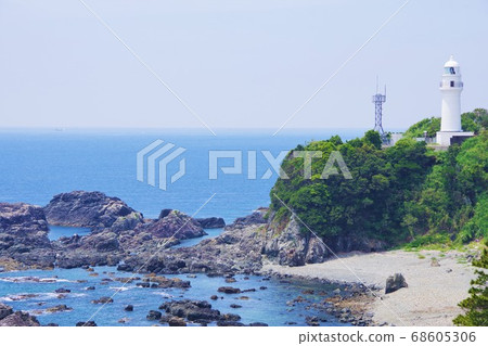 Wakayama Prefecture Kushimoto Town Shiomisaki Lighthouse Wakayama Prefecture Kushimoto Town Shiomisaki Lighthouse 68605306