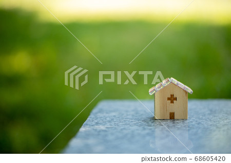 Wooden cute house Wooden cute house 68605420