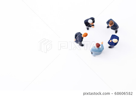 開會的商人形象 68606582