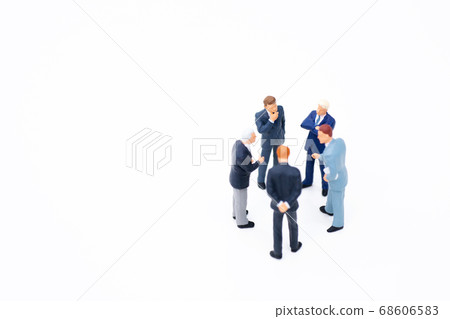Business image Businesspeople having a meeting 68606583