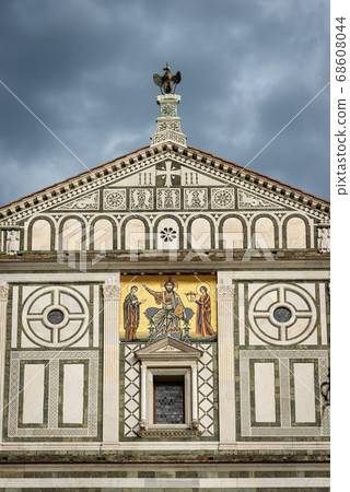 Medieval Basilica of San Miniato al Monte in Florence Italy 68608044