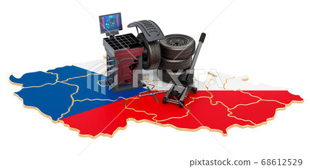 Tire Fitting and Auto Service in Czech Republic Tire Fitting and Auto Service in Czech Republic 68612529