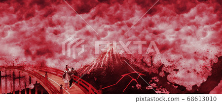 山下&觀眾紅嵐的白雨長版 山下&觀眾紅嵐的白雨長版 68613010