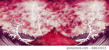 Kaifu Sunny & Waves Red Storm Wide Version Kaifu Sunny & Waves Red Storm Wide Version 68613015