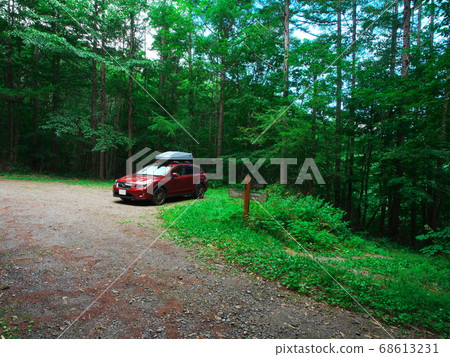 Nagano Prefecture Kaida Kogen Onojima Waterfall Parking Lot Nagano Prefecture Kaida Kogen Onojima Waterfall Parking Lot 68613231