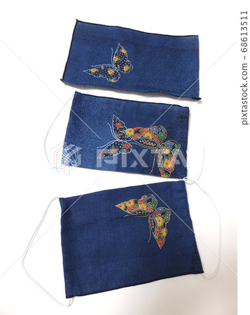 手工面膜配靛藍手帕 手工面膜配靛藍手帕 68613511