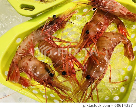 Seasonal button shrimp. Seasonal button shrimp. 68614357