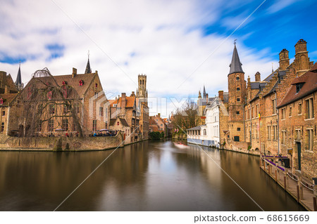 Bruges, Belgium Night Scene Bruges, Belgium Night Scene 68615669