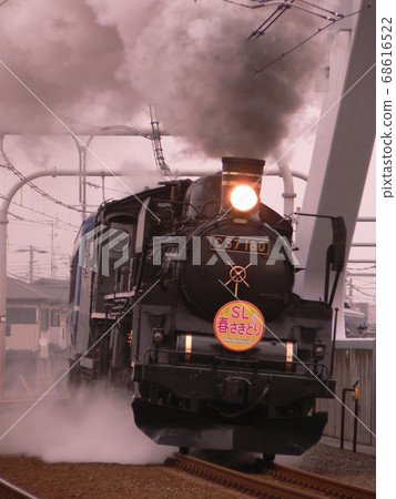 蒸汽機車 火車 列車 68616522