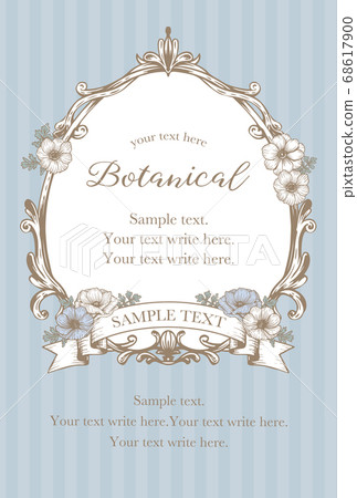 Fashionable and cute shop card girly design 68617900