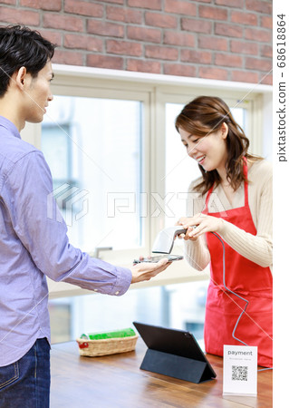 Cashless payment QR payment Cashless payment QR payment 68618864