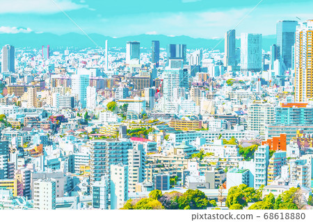 Tokyo cityscape Tokyo cityscape 68618880