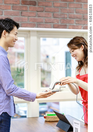 Cashless payment QR payment Cashless payment QR payment 68618883
