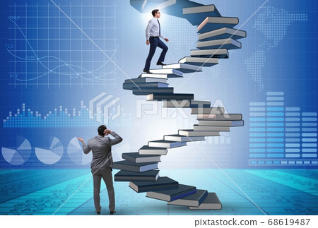 Career progression through investment in good education Career progression through investment in good education 68619487